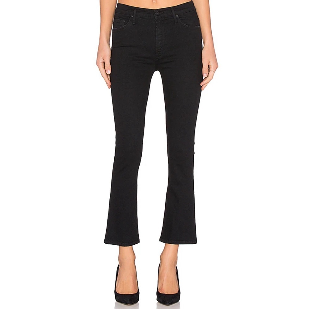 MOTHER The High Waisted Insider Crop Jeans in Not Guilty Size 31